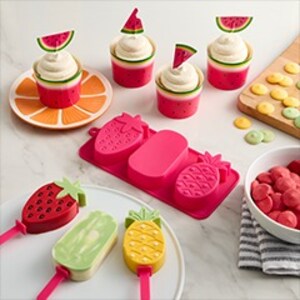 Fruit shaped baking supplies